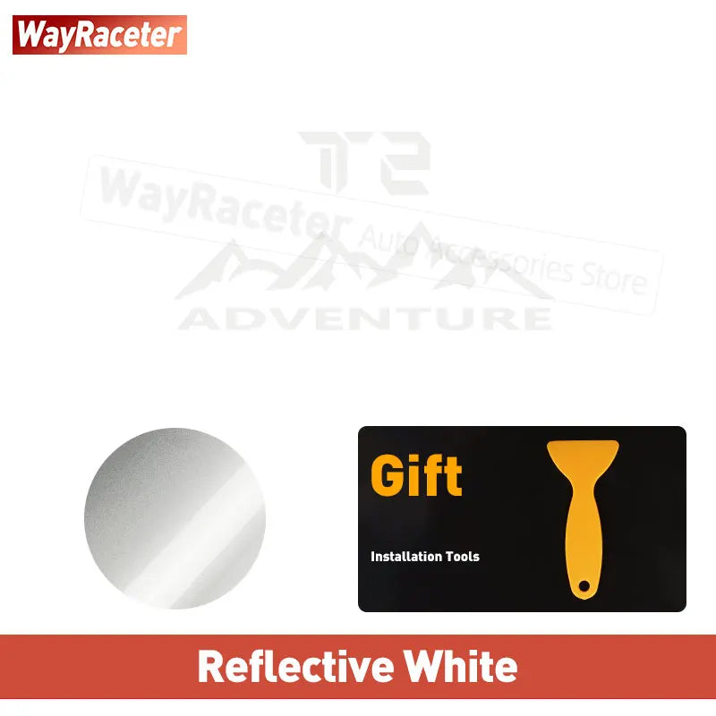 Transform Your Jetour Traveller T2 with Our Reflective Off-Road Mountain Adventure Tire Sticker - Perfect for 2023 & 2024!