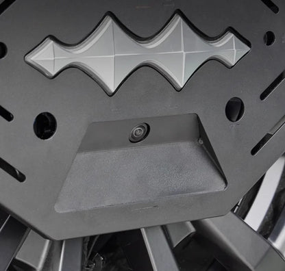 Car Spare Tire Armor Panel Fit for BYD Leopard 5 Car Tailgate Spare Tire Multi-Function Metal Expansion Bracket Upgrade Parts