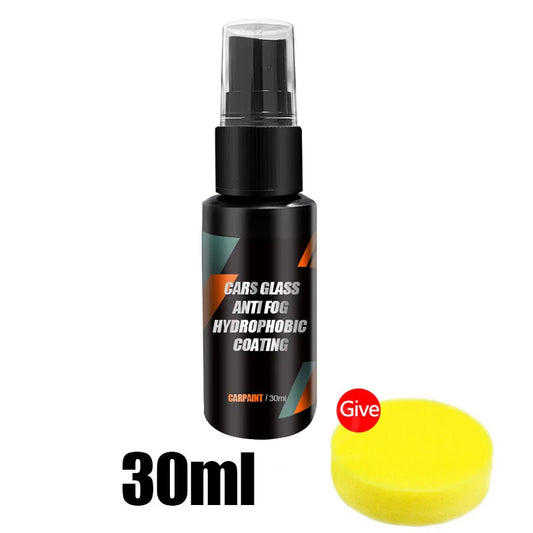 Car Glass Anti-Rain Water Spray - Advanced Nano Coating Hydrophobic Waterproofing Agent for Enhanced Visibility and Safety