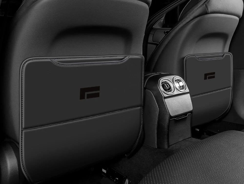 Car Seat anti Kick Pad for Rox 01 Leather Rear anti Dirt Pad Interior Modified Accessories