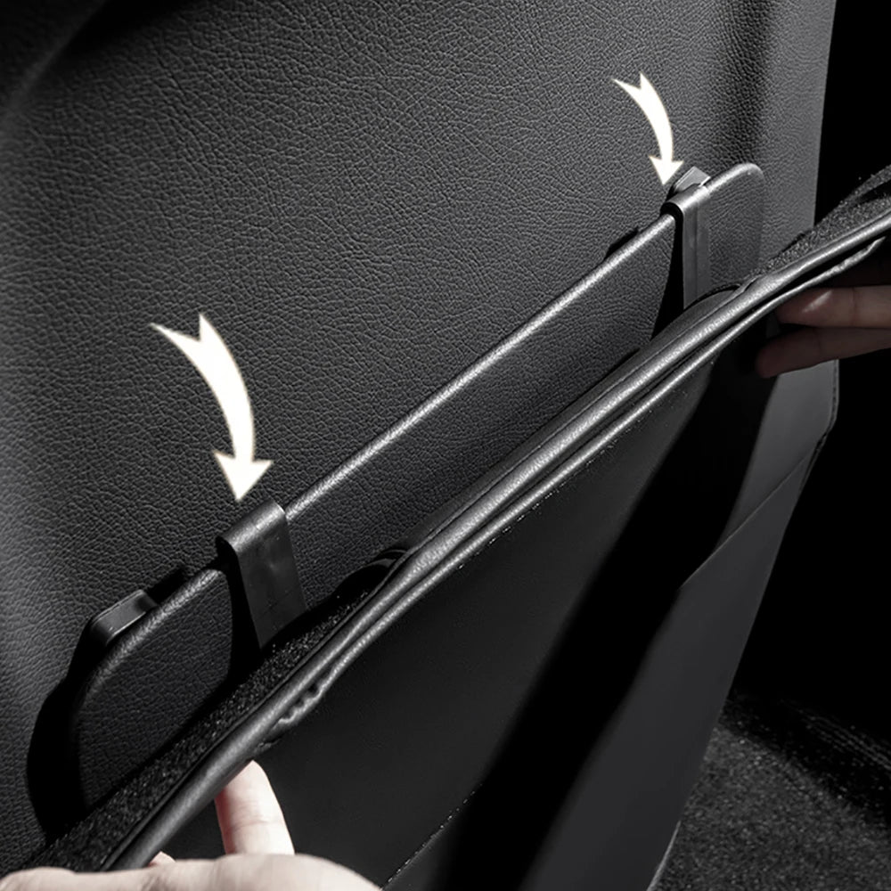 Car Seat anti Kick Pad for Rox 01 Leather Rear anti Dirt Pad Interior Modified Accessories