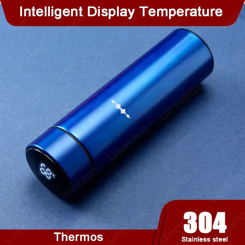 Premium 304 Stainless Steel Thermos Cup for BYD Formula Leopard SUPER Series - Smart Display Vacuum Water Bottle