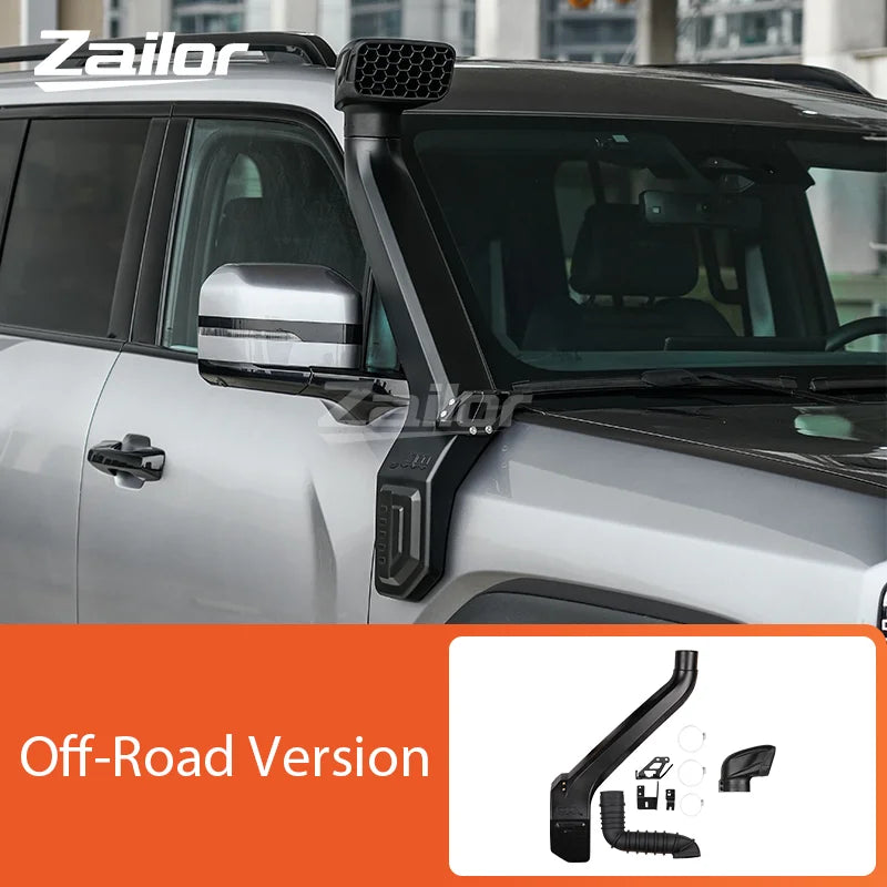 For BYD Leopard 5 Denza B5 Snorkel Hose Water Fording Device Hose High-Position Air Intake Desert Sand Cup Car Accessories