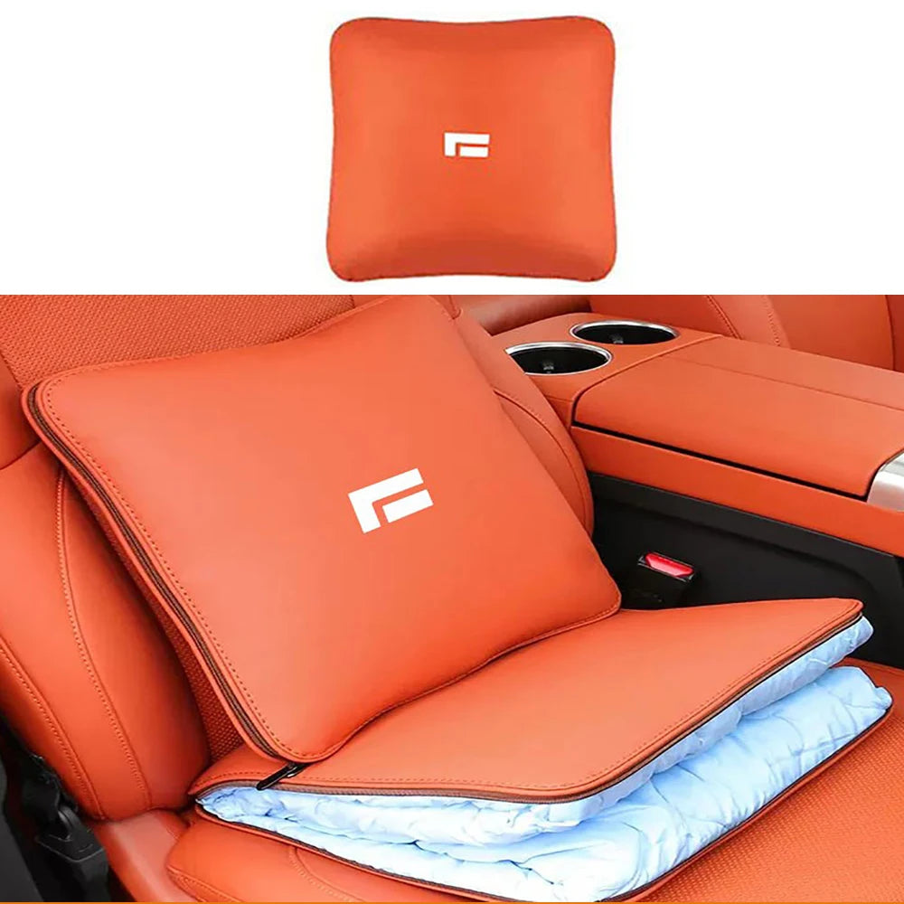 Versatile Car Blanket & Pillow Cushion Set for BAIC Jishi Polestone 01 Rox 01 - Ultimate Interior Comfort and Style