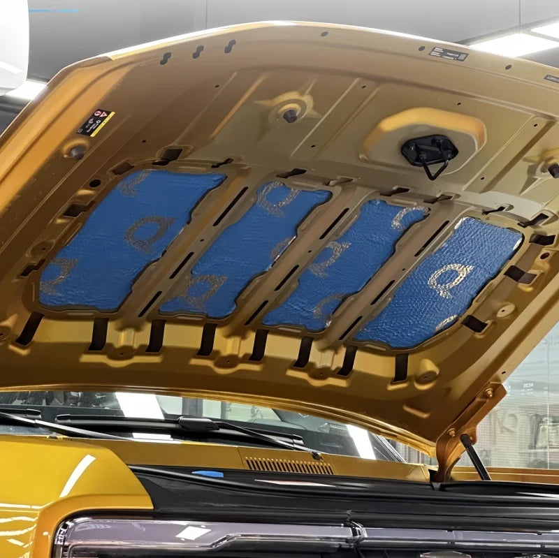 Car Hood Sound Anti-Vibration Plate Fit for BYD Leopard 5 Auto Engine Hood Double-Layer Sound Insulation Cotton Upgrade Parts