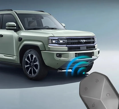 Car TPU Transparent Key Protective Cover Fit for BYD Leopard 5 Leopard 8 Auto Key Anti-Fall Protective Shell Car Upgrade Parts