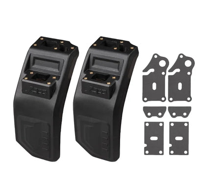 For BYD Leopard 5 Modified A-Pillar Spotlight Bracket Hood Auxiliary Light Antenna Base Mounting Kit