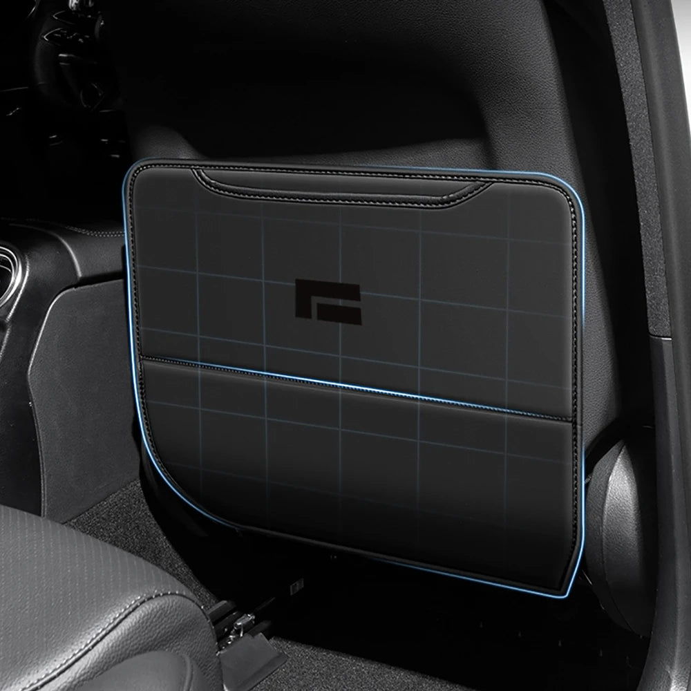 Car Seat anti Kick Pad for Rox 01 Leather Rear anti Dirt Pad Interior Modified Accessories
