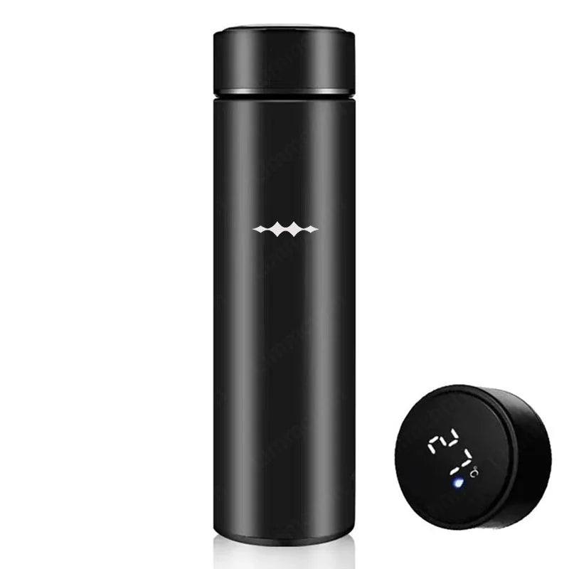 Premium 304 Stainless Steel Thermos Cup for BYD Formula Leopard SUPER Series - Smart Display Vacuum Water Bottle