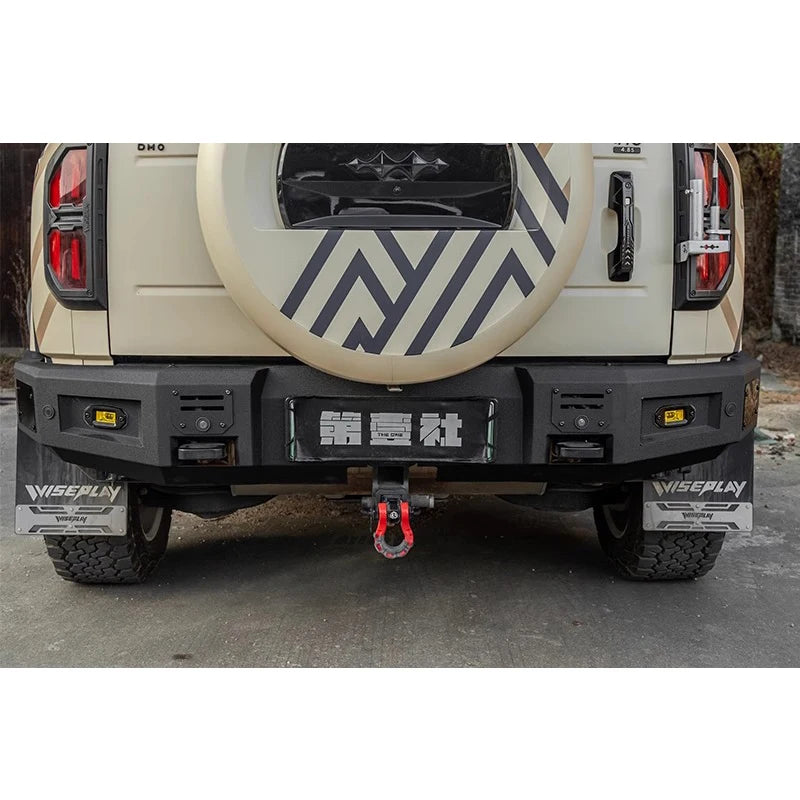Off-Road Front Bumper for BYD Leopard 5 Anti-Collision Protection with Fog Lights Bumper Modification