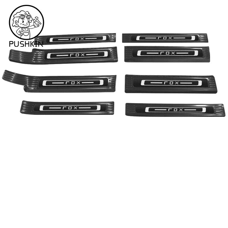 Stainless Steel Door Sill Guards for Rox 01 2025 2026 Custom Welcome Pedal Anti-Scratch Trunk Scuff Plate Accessory