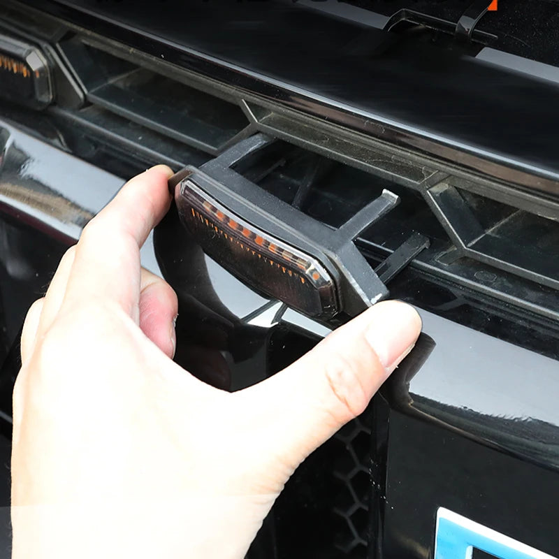 Illuminate Your Ride with the Chery Jetour Traveller T2 2023-2024 LED Grille Light - Stylish Yellow Amber Daytime Running Lamp with APP Control for Off-Road Adventures