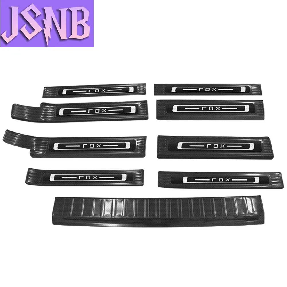 Fit for BAIC JISHI Polestones 01 ROX 01 Modification Threshold Bar Stainless Steel Welcome Pedal Foot Pedal Trunk anti Scratch