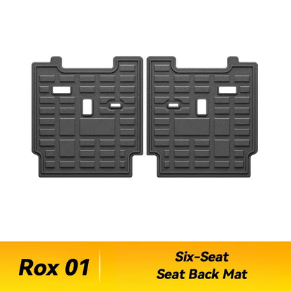 New for Rox 01 Polestones 6 Seats 2024 2025 Floor Mats Waterproof TPE Foot Mats Trunk Mats Pad Car Interior Accessories