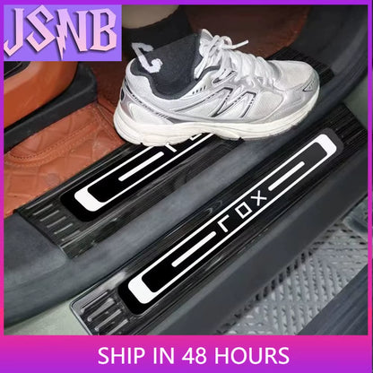 Fit for BAIC JISHI Polestones 01 ROX 01 Modification Threshold Bar Stainless Steel Welcome Pedal Foot Pedal Trunk anti Scratch