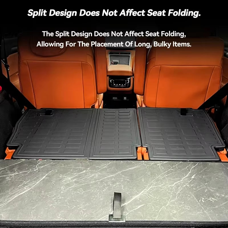 New for Rox 01 Polestones 6 Seats 2024 2025 Floor Mats Waterproof TPE Foot Mats Trunk Mats Pad Car Interior Accessories