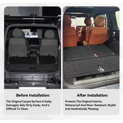 New for Rox 01 Polestones 6 Seats 2024 2025 Floor Mats Waterproof TPE Foot Mats Trunk Mats Pad Car Interior Accessories