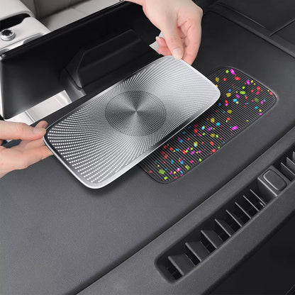 Instrument Panel Horn Protective Cover for BYD Leopard 7/Titanium 7/Super 7 Car Modification Accessories Stainless Steel Cover