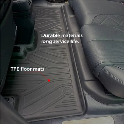TPE Floor Mats,Floor Mats Compatible with BYD Formula Leopard 5 Bao 5 2025-2023 Cargo Liners Protectors Non-Slip