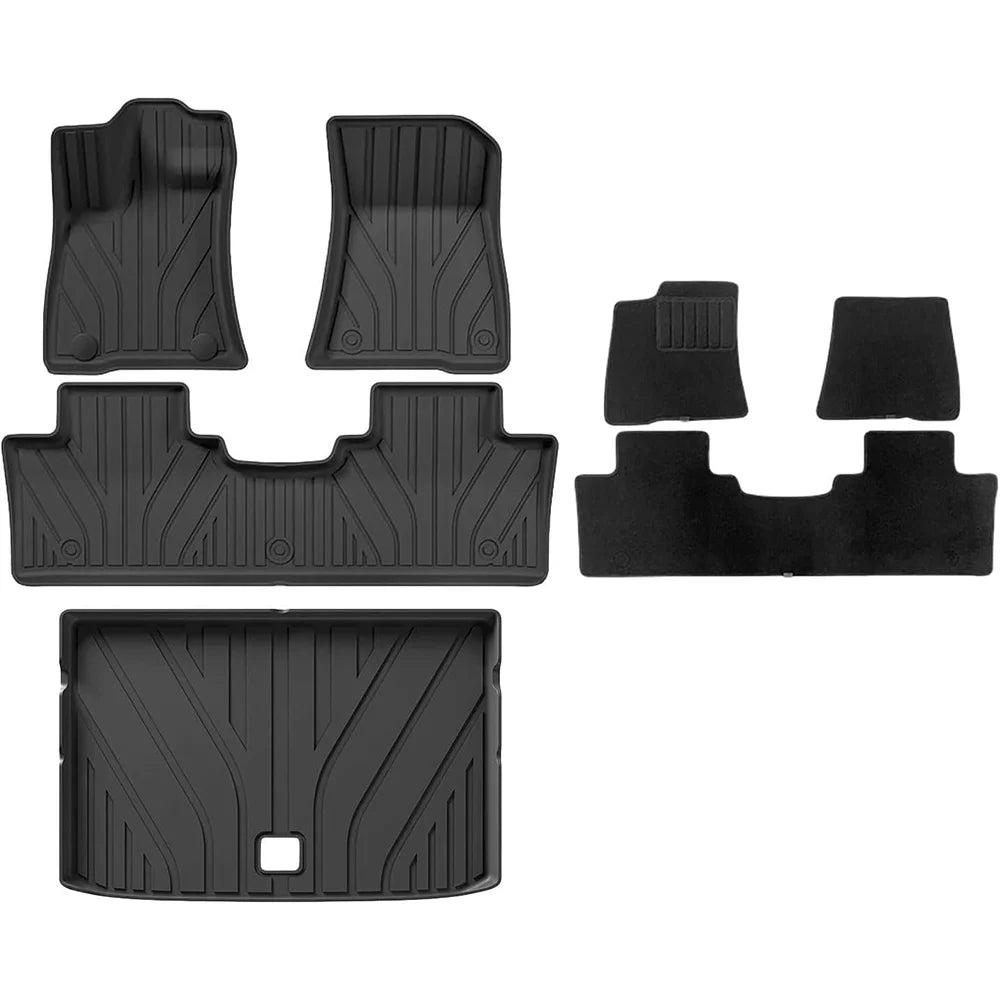 TPE Floor Mats,Floor Mats Compatible with BYD Formula Leopard 5 Bao 5 2025-2023 Cargo Liners Protectors Non-Slip