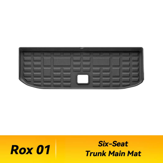 New for Rox 01 Polestones 6 Seats 2024 2025 Floor Mats Waterproof TPE Foot Mats Trunk Mats Pad Car Interior Accessories