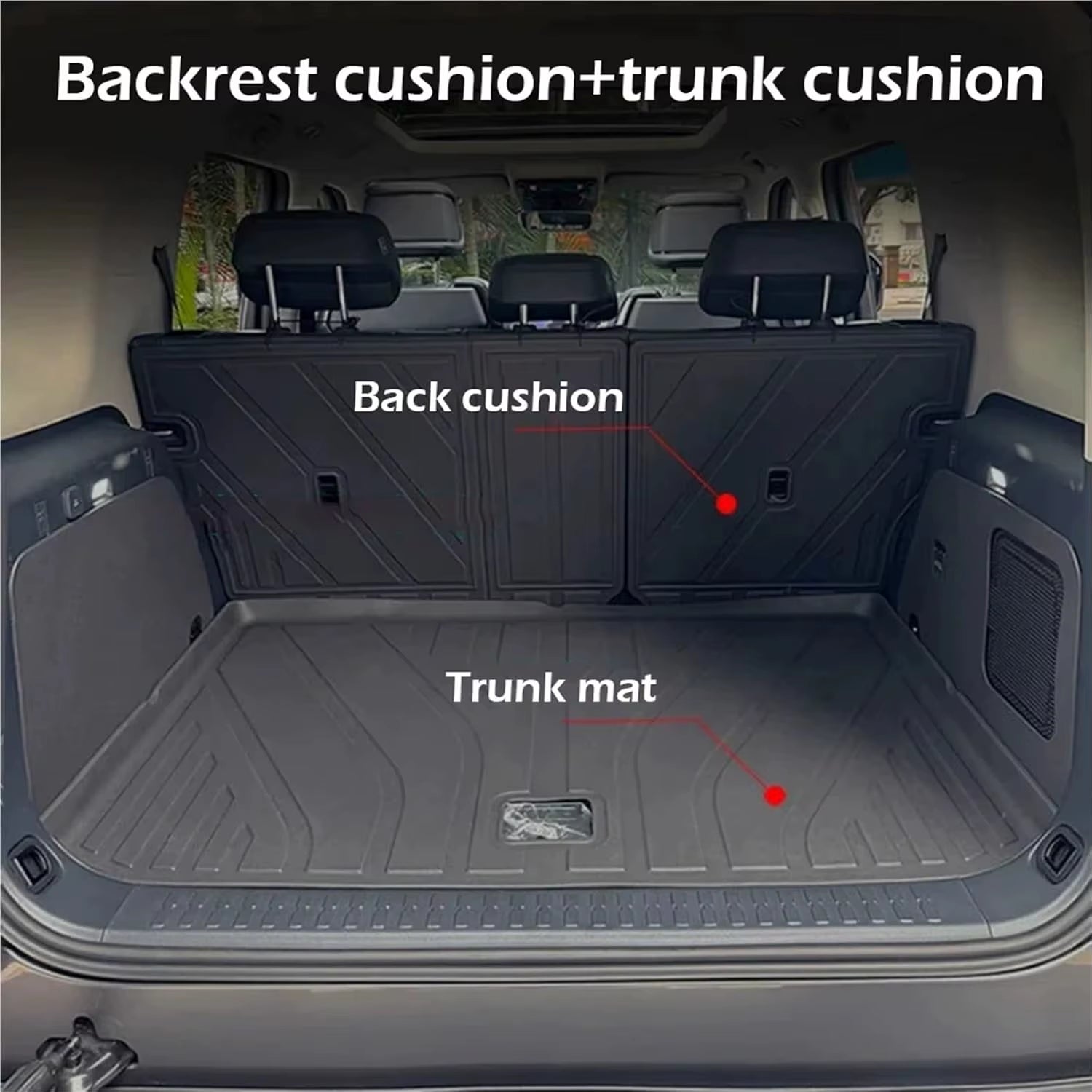 TPE Floor Mats,Floor Mats Compatible with BYD Formula Leopard 5 Bao 5 2025-2023 Cargo Liners Protectors Non-Slip